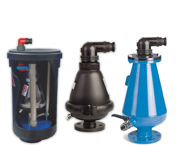 Gaisa vārsti wastewater