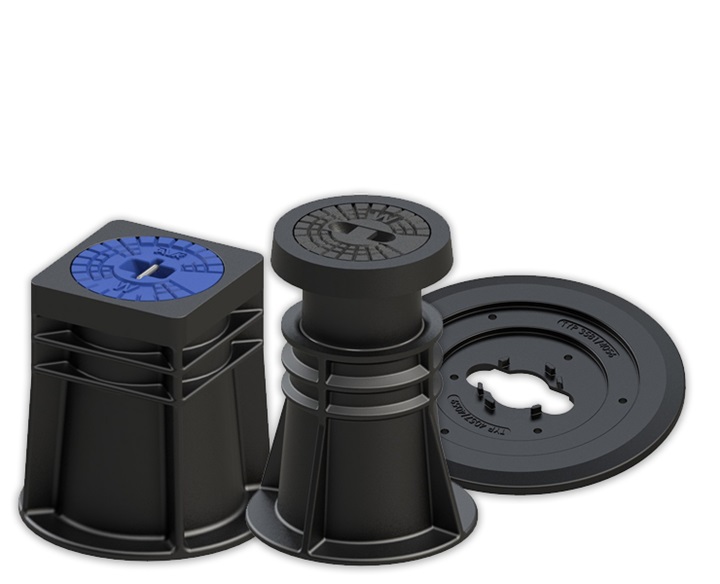Surface boxes for water