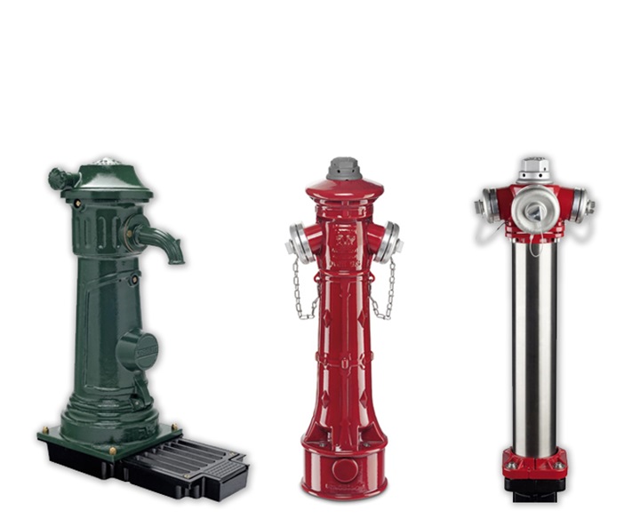 water above ground hydrants