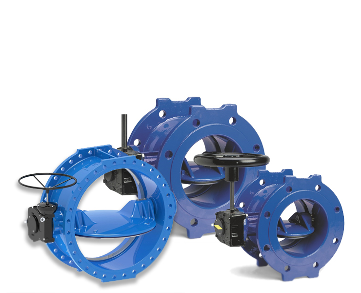 Butterfly valves for water